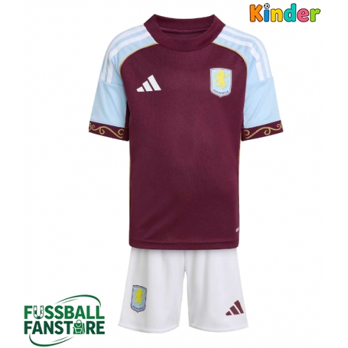 Aston Villa Nicolas Jackson #11 Replik Heimtrikot Kinder 2026-27 Kurzarm (+ Kurze Hosen)